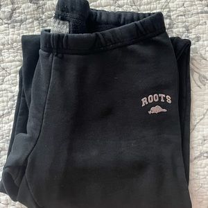Roots Black Sweatpants